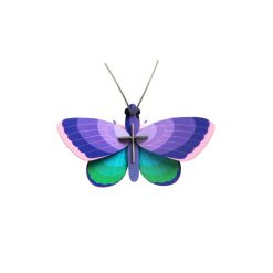 Studio Roof Decoration Murale Blue Copper Butterfly Hot