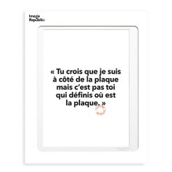 Image Republic Affiche Loic Prigent Tu Crois Que - 30 X 40 Cm Wholesale