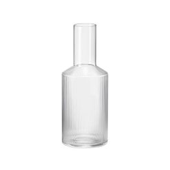 Ferm Living Carafe Ripple Transparent Clearance