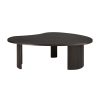 Ethnicraft Table Basse Boomerang En Acajou L 85 X L 77 - Marron Best