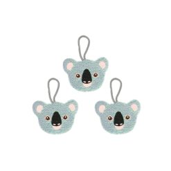 Sélectionné par Fleux Set De 3 Eponges Grattoirs - Koala New