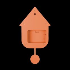 Sélectionné par Fleux Horloge Modern Cuckoo - Orange Online