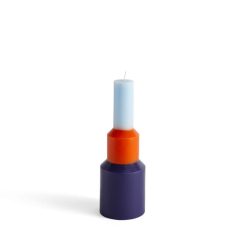 Hay Bougie Pillar M Orange Hot