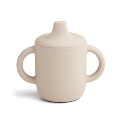 Liewood Tasse D'Apprentissage Neil En Silicone 150 Ml - Sable Clearance