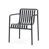 Hay Fauteuil Dining Palissade En Acier Poudre - Anthracite Hot