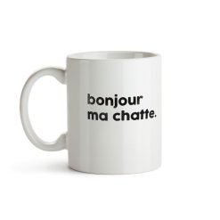 Félicie Aussi Mug En Porcelaine - Bonjour Ma Chatte Online