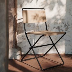 Ferm Living Chaise Dining Desert - Sable/Noir Best