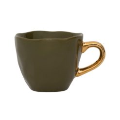 Sélectionné par Fleux Tasse A Espresso Good Morning En Ceramique O 6,3 Cm - Vert New