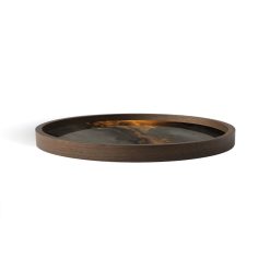 Ethnicraft Vide-Poche En Verre - Bronze Organic - O 30 Cm Online