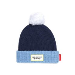 Hello Hossy Bonnet Color Block - Bleu Et Blanc New