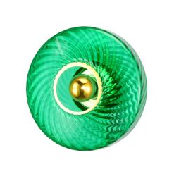 Elements Lighting Applique Roxanne - 28 Cm - Vert Emeraude New