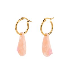 Coucou Suzette Boucles D'Oreilles Sein - Blanc New