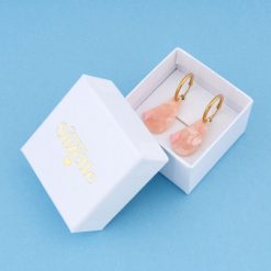 Coucou Suzette Boucles D'Oreilles Sein - Blanc New