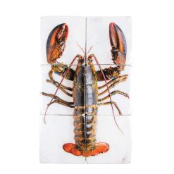 Stigerwoods Decoration Murale Homard Sur Glace / Fond Blanc - 40 X 60 Cm Hot