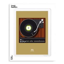 Image Republic Affiche Le Duo 80'S Platine - 40 X 50 Cm Best