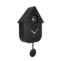 Sélectionné par Fleux Horloge Modern Cuckoo En Metal L 21.5 X H 41 Cm - Noir Best