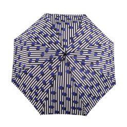 Original Duckhead Parapluie A Manche Tete De Canard - Polka Stripe Online