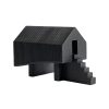 Ethnicraft Objet Decoratif Maison En Acajou - Noir Clearance