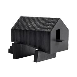 Ethnicraft Objet Decoratif Maison En Acajou - Noir Clearance