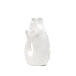 Sélectionné par Fleux Vase Monsieur Carafon Fish Blanc New