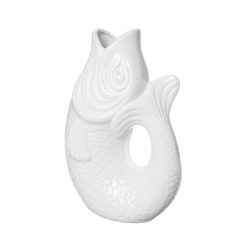 Sélectionné par Fleux Vase Monsieur Carafon Fish Blanc New