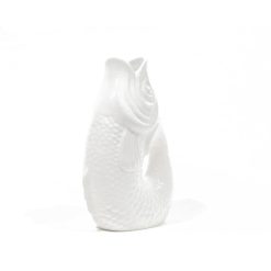 Sélectionné par Fleux Vase Monsieur Carafon Fish Blanc New