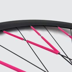 Rainette Reflecteurs Pour Rayons De Velo - Rose Fluo Clearance