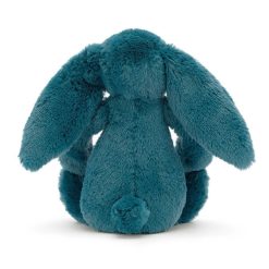 Jellycat Peluche Lapin Bashful - H 31 Cm - Bleu Mineral Hot