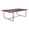 Honoré Table Paloma Bois Clair / Brun - 130 X 70 Cm Clearance