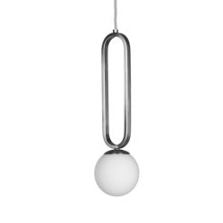 ENOstudio Suspension Cime Argent Globe 12 Cm Hot