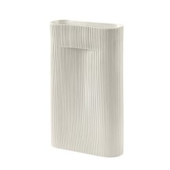 Muuto Vase Ridge En Terre Cuite - H 48,5 Cm Terracotta Best