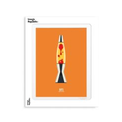 Image Republic Affiche Le Duo Bubble 1 Orange - 30 X 40 Cm Best