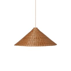 Ferm Living Abat-Jour Dou Rotin - O 68 Cm - Naturel New