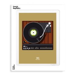 Image Republic Affiche Le Duo 80'S Platine - 30 X 40 Cm Clearance