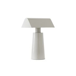 And Tradition Lampe De Table Caret Mf1 H 22Cm - Gris Soie Clearance