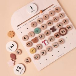 Moon Picnic Jouet Mon Calendrier En Bois Best