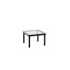 Hay Table Basse Kofi Chene Massif Noir & Verre Roseau Clair - L 60 X L 60 X H 36 Cm Best