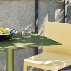 Hay Table Cone Palissade - L 65 X P 65 X H 74 Cm - Olive New