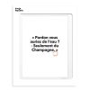 Image Republic Affiche Loic Prigent Pardon Vous Auriez - 30 X 40 Cm Best