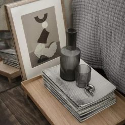 Ferm Living Set De 4 Verres Ripple - Fume Gris Clearance