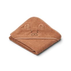 Liewood Cape De Bain Albert Ours En Coton Biologique - Rose Clearance