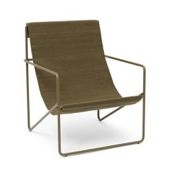 Ferm Living Chaise Lounge Desert Olive / Olive Clearance