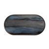 Ethnicraft Plateau En Verre Graphite - Organic Glass Oblong - L 71 Cm Hot