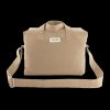 RIVE DROITE Sauval Le City Bag En Coton Recycle Beige Hot