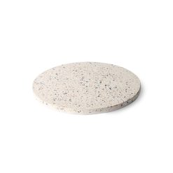 HK Living Plateau Rond En Beton - Terrazzo Best