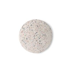 HK Living Plateau Rond En Beton - Terrazzo Best