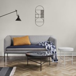 Ferm Living Table Basse En Marbre - Noir Clearance