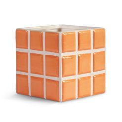 &klevering Pot Tile Orange Hot