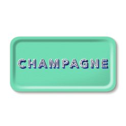 Sélectionné par Fleux Plateau Champagne - 43 X 22 Cm - Seafoam Hot