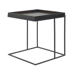 Ethnicraft Table D'Appoint Square En Metal - Noir New